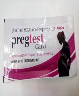 Pregtest card