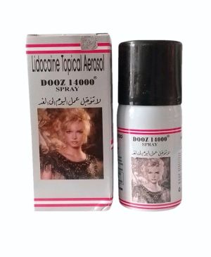 Dooz 14000 lidocaine topical spray
