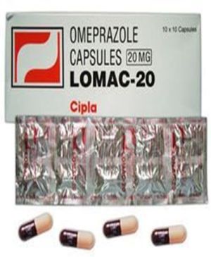 Lomac 20mg capsule 10's