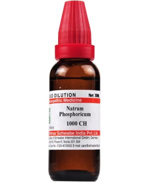 Dr Willmar Schwabe India Natrum Phosphoricum Dilution 1000 CH (1M)