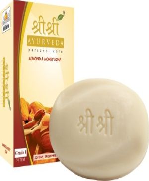  SRI SRI AYURVEDA ALMOND HONEY SOAP 100GM