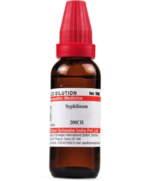 Dr Willmar Schwabe India Syphilinum Dilution 200 CH